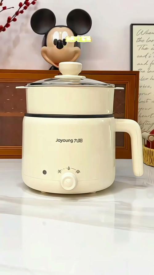 8l小容量800w大火力電煮鍋3檔火力調(diào)節(jié)不粘內(nèi)膽好清洗上蒸下煮 多功能